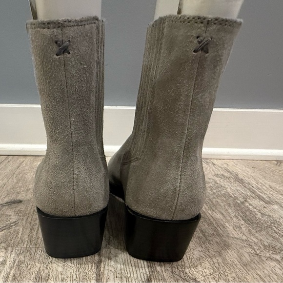 Rag & Bone Women's Grey Heel Ankle Booties - Picture 8 of 12